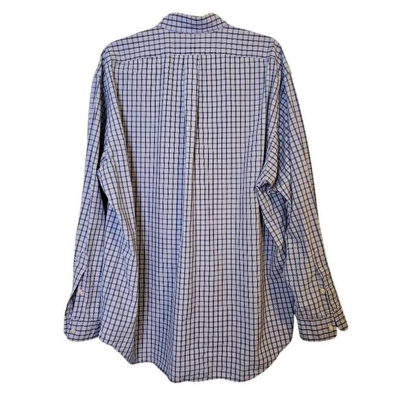 Ralph Lauren "Blake" mens shirt, blue pattern. .  Size XL. #878 - Picture 3 of 4
